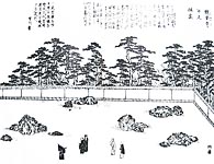 都林泉名勝図会より龍安寺